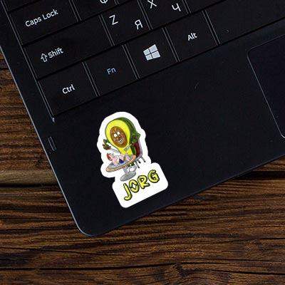 Jörg Sticker Avocado Gift package Image