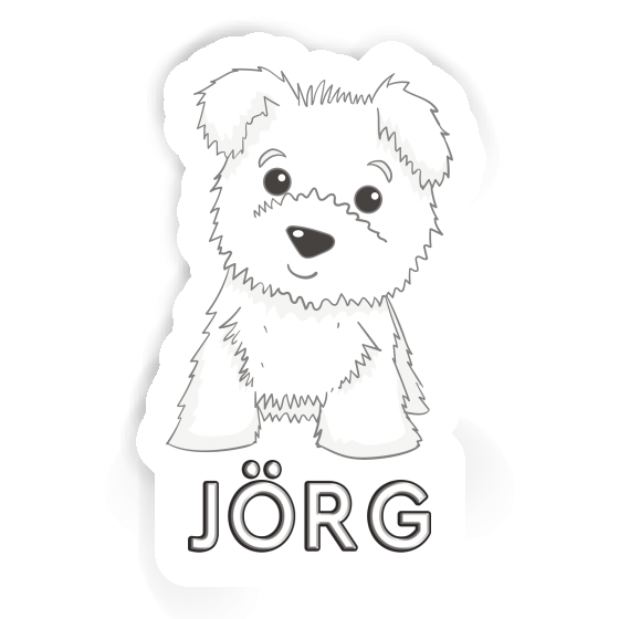 Aufkleber Terrier Jörg Notebook Image
