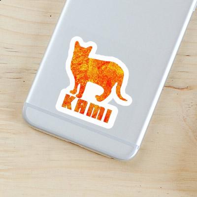 Sticker Katze Kami Notebook Sticker Katze Kami Notebook Image