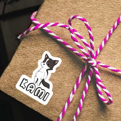 Sticker Kami Border Collie Notebook Sticker Kami Border Collie Gift package Image