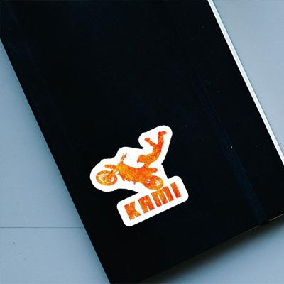 Sticker Motocross Rider Kami Notebook Sticker Motocross Rider Kami Gift package Image