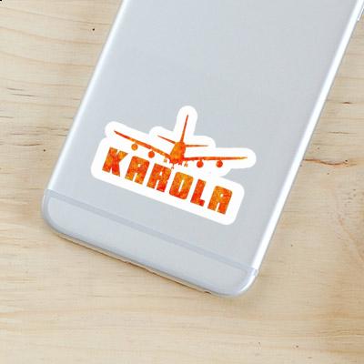 Sticker Flugzeug Karola Notebook Sticker Flugzeug Karola Notebook Image