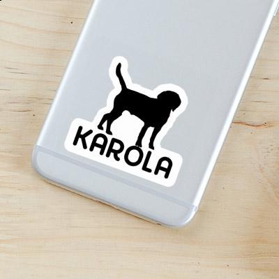 Aufkleber Karola Hund Notebook Aufkleber Karola Hund Gift package Image