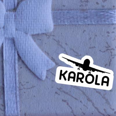 Sticker Airplane Karola Image