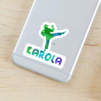 Sticker Karateka Karola Notebook Sticker Karateka Karola Gift package Image