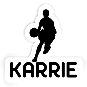 Sticker Basketball Player Karrie Image