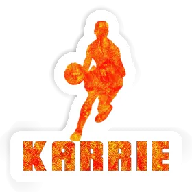 Basketballspieler Sticker Karrie Image