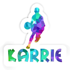 Sticker Basketball Player Karrie Image