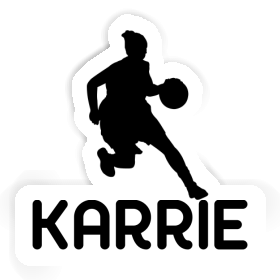 Autocollant Joueuse de basket-ball Karrie Image