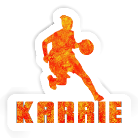 Autocollant Joueuse de basket-ball Karrie Image