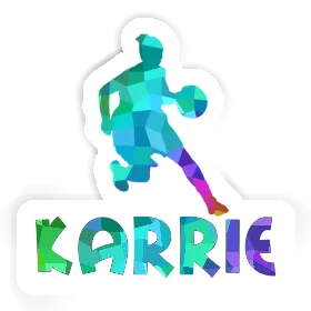 Karrie Autocollant Joueuse de basket-ball Image