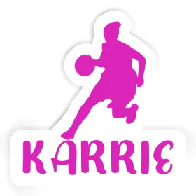 Sticker Basketball Player Karrie Image