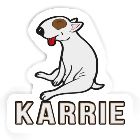 Sticker Karrie Bull Terrier Image