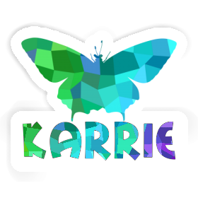 Sticker Karrie Butterfly Image