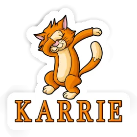 Sticker Dabbing Cat Karrie Image