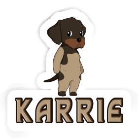 Sticker Karrie German Wirehaired Pointer Image