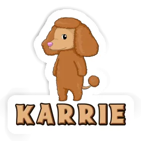 Poodle Sticker Karrie Image