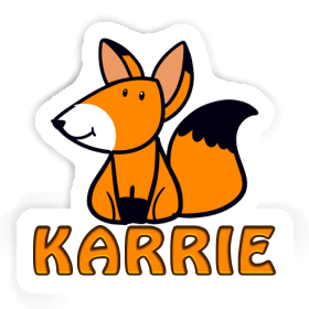 Renard Autocollant Karrie Image