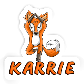 Sticker Yogi Karrie Image