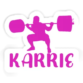 Sticker Karrie Weightlifter Image