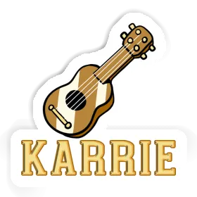 Karrie Sticker Guitar Image