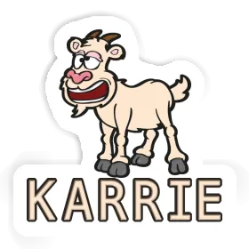 Karrie Sticker Goat Image