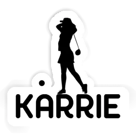 Autocollant Golfeuse Karrie Image