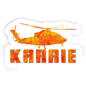 Sticker Karrie Helikopter Image