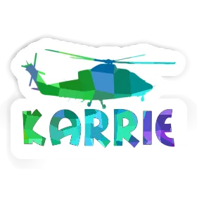 Sticker Helicopter Karrie Image