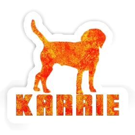 Karrie Sticker Hound Image