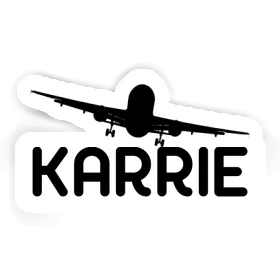 Autocollant Karrie Avion Image