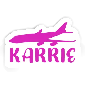 Autocollant Jumbo-Jet Karrie Image