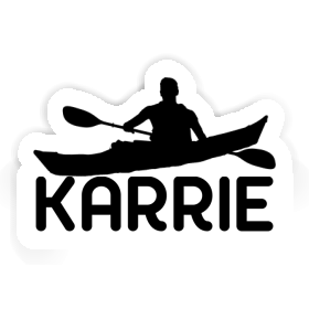 Sticker Kajakfahrer Karrie Image