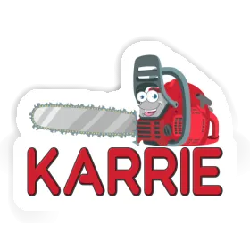 Sticker Karrie Kettensäge Image