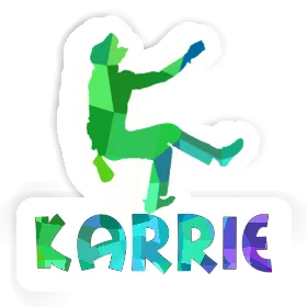 Karrie Aufkleber Kletterer Image