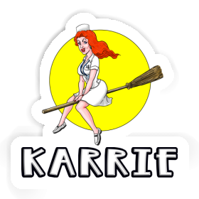 Karrie Aufkleber Krankenschester Image