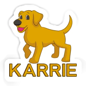 Karrie Sticker Dog Image