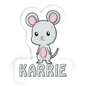 Karrie Aufkleber Maus Image