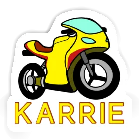 Sticker Motorcycle Karrie Image