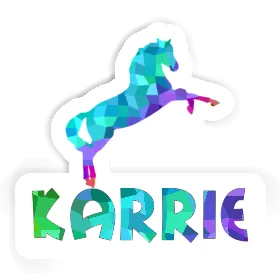 Sticker Karrie Horse Image