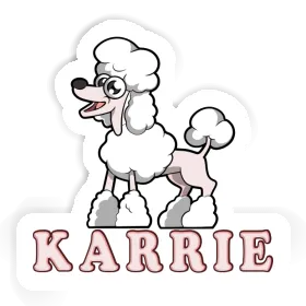 Sticker Karrie Pudel Image