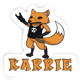 Sticker Karrie Rocker Fox Image