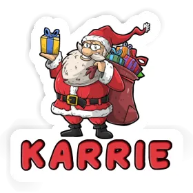 Sticker Karrie Santa Image