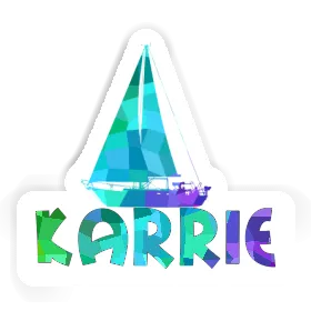 Sailboat Sticker Karrie Image