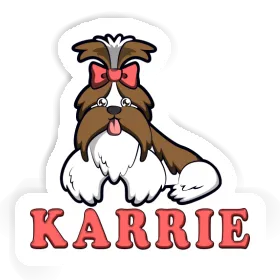 Karrie Sticker Shih Tzu Image