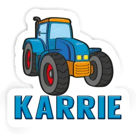 Autocollant Karrie Tracteur Image