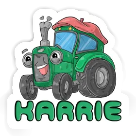 Sticker Karrie Tractor Image