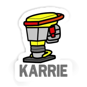 Sticker Rüttelstampfer Karrie Image