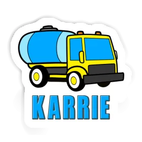 Water Truck Sticker Karrie Image