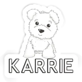 Westie Autocollant Karrie Image